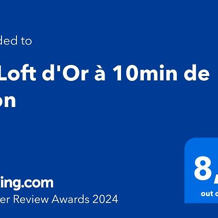Le Loft D'Or A 10Min De Lyon Apartment Champagne-au-Mont-d'Or Exterior photo