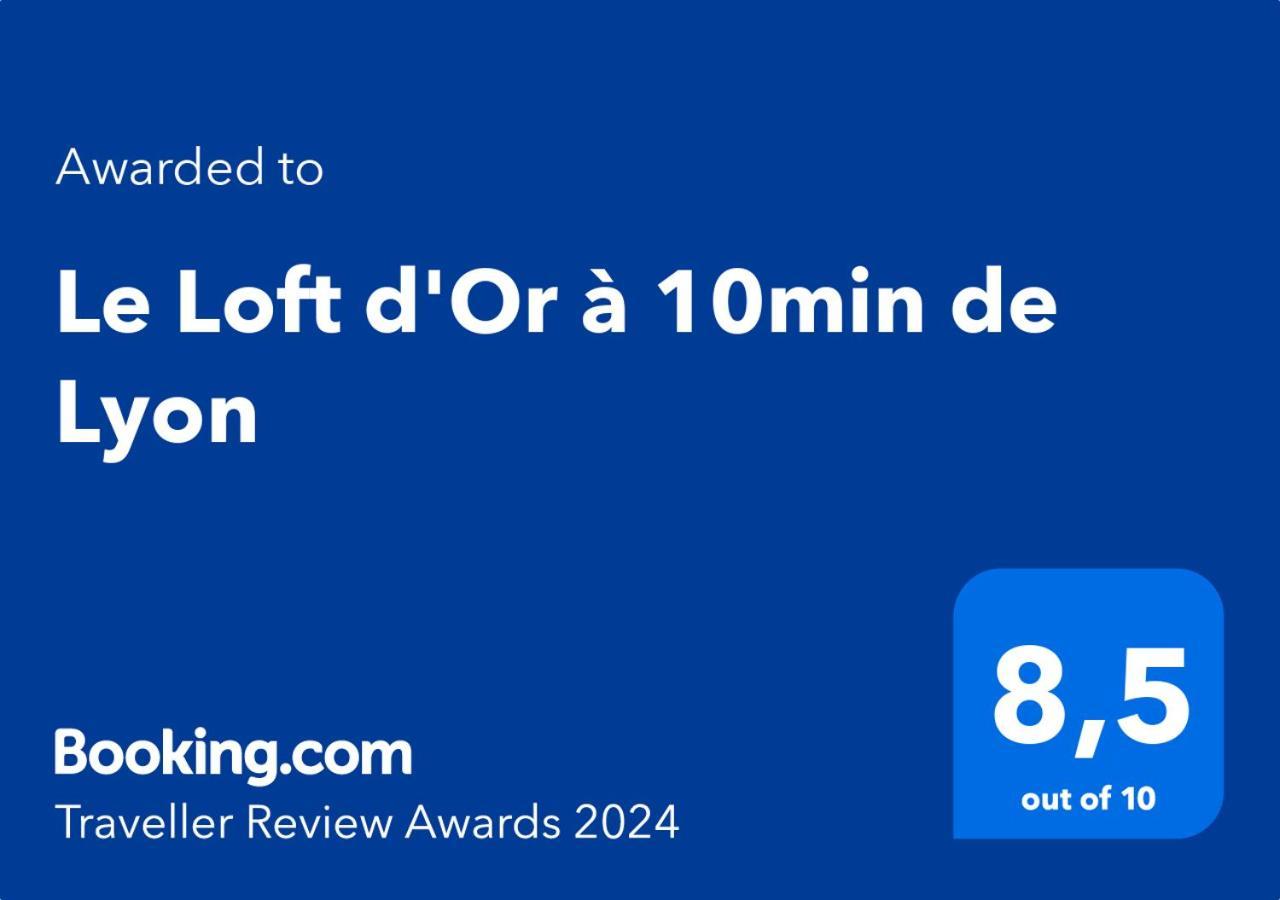Le Loft D'Or A 10Min De Lyon Apartment Champagne-au-Mont-d'Or Exterior photo